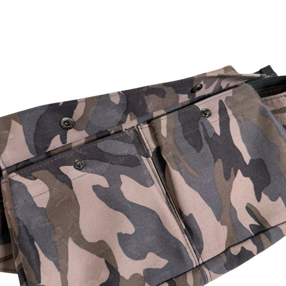 Yohji Yamamoto Doux Y’Saccs Camouflage Canvas Belt Bag Fanny Pack Unisex - Picture 3 of 8